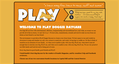 Desktop Screenshot of playdoggiedaycare.com